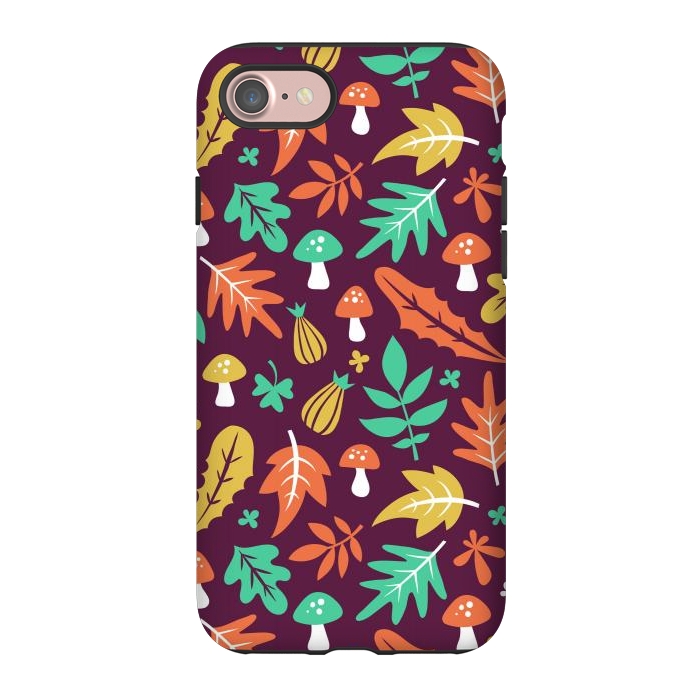 iPhone 7 StrongFit Autum Floral Design by ArtsCase