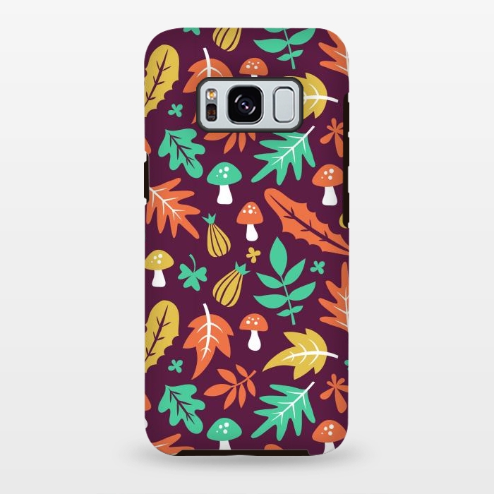 Galaxy S8 plus StrongFit Autum Floral Design by ArtsCase