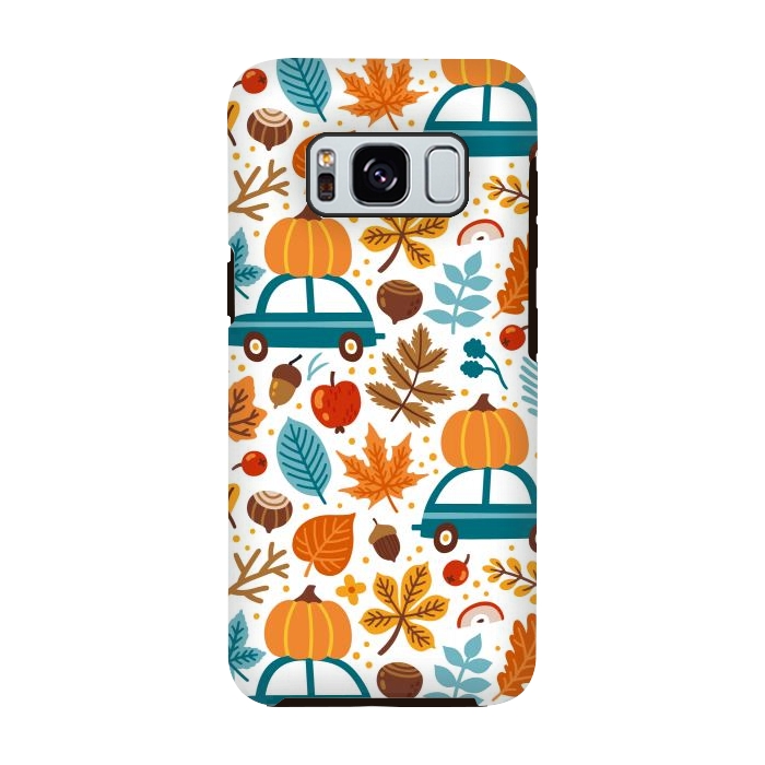 Galaxy S8 StrongFit Autumn Design Patten XV by ArtsCase