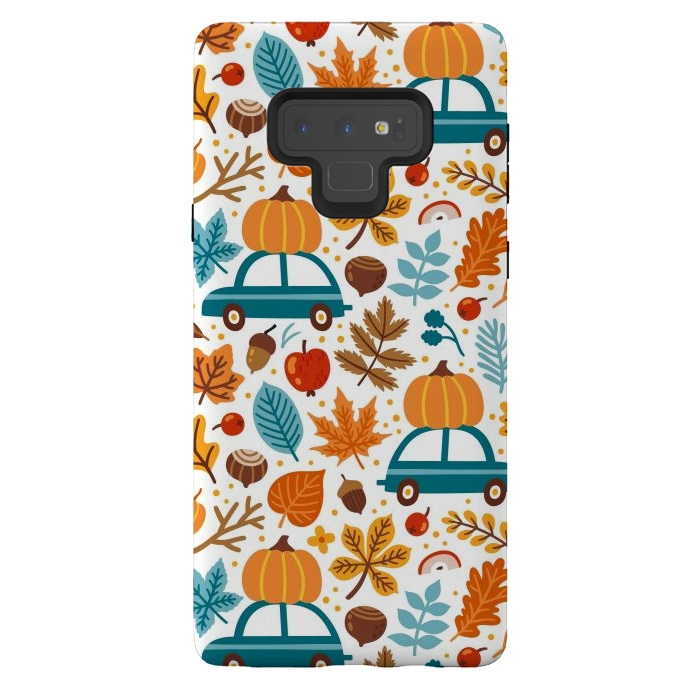 Galaxy Note 9 StrongFit Autumn Design Patten XV by ArtsCase