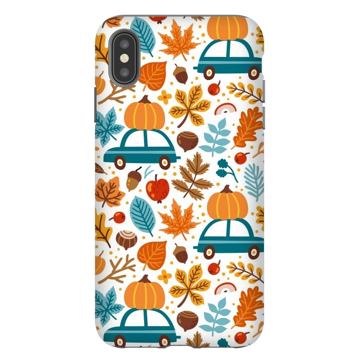 iPhone Xs Max StrongFit Autumn Design Patten XV by ArtsCase