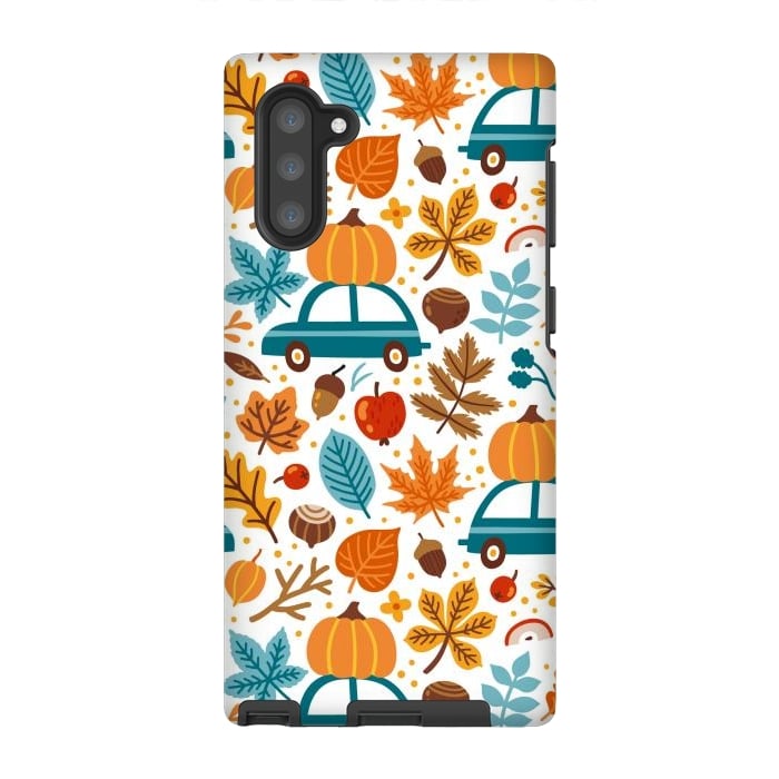 Galaxy Note 10 StrongFit Autumn Design Patten XV by ArtsCase