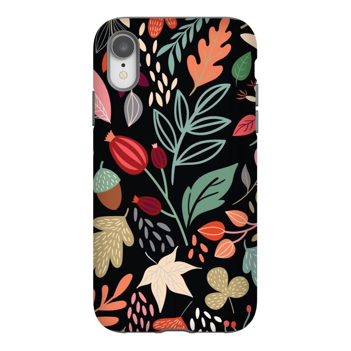 iPhone Xr StrongFit Autumn design Pattern V by ArtsCase