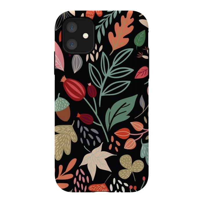iPhone 11 StrongFit Autumn design Pattern V by ArtsCase