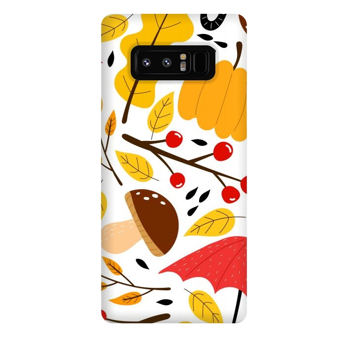 Galaxy Note 8 StrongFit Autumn Elements I by ArtsCase
