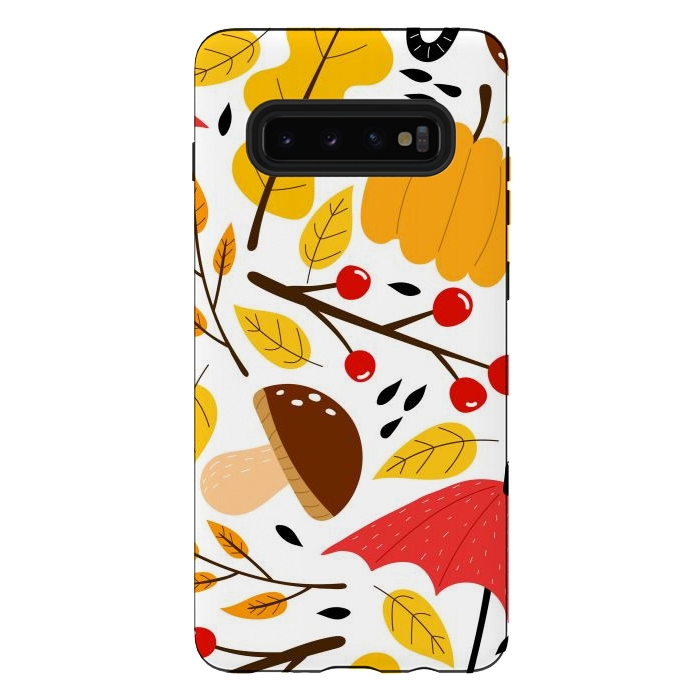 Galaxy S10 plus StrongFit Autumn Elements I by ArtsCase