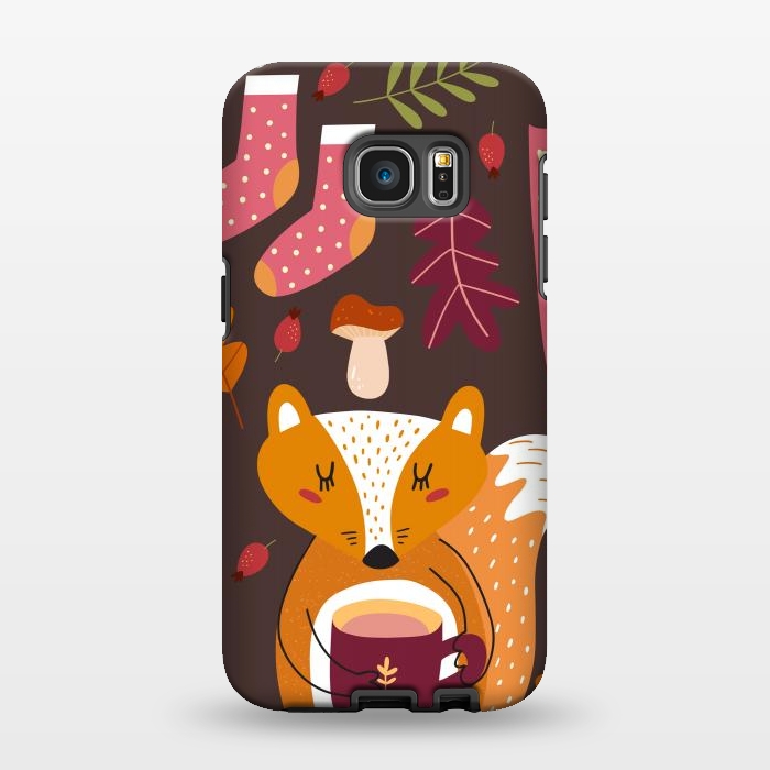 Galaxy S7 EDGE StrongFit Autumn Forest by ArtsCase