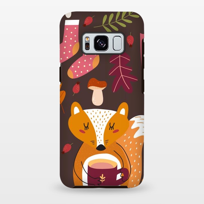Galaxy S8 plus StrongFit Autumn Forest by ArtsCase