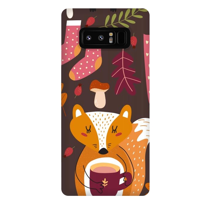 Galaxy Note 8 StrongFit Autumn Forest by ArtsCase