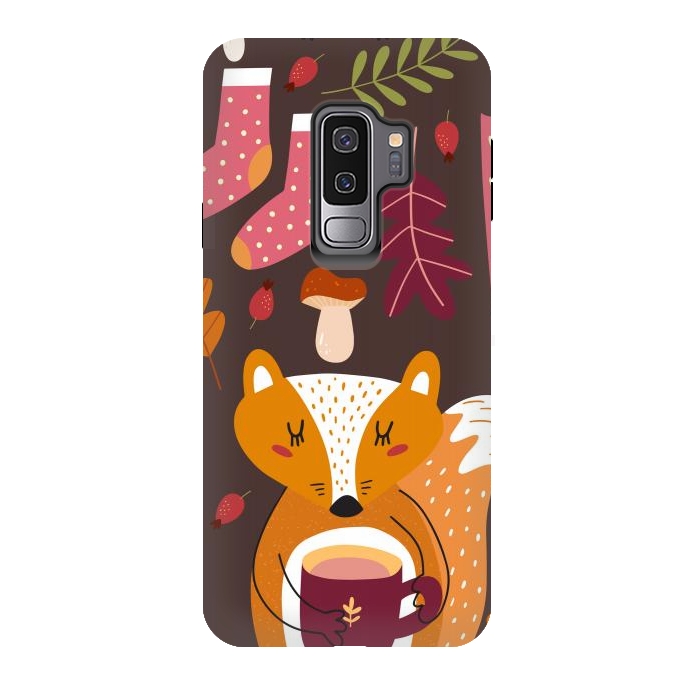 Galaxy S9 plus StrongFit Autumn Forest by ArtsCase