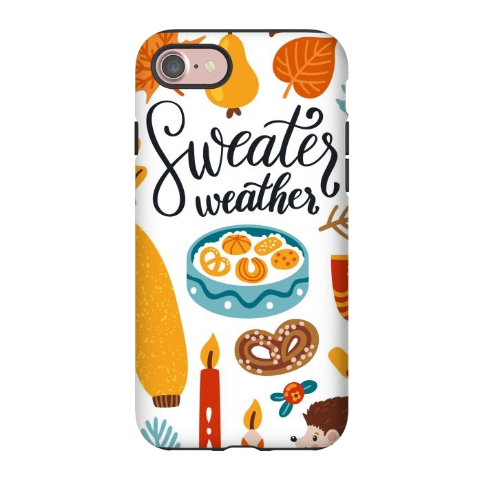 iPhone 7 StrongFit Autumn Icons by ArtsCase