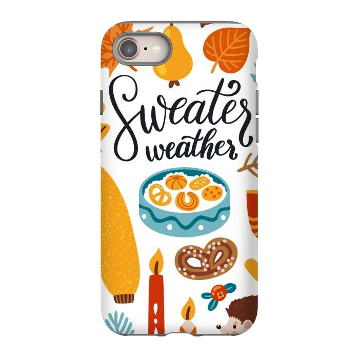 iPhone 8 StrongFit Autumn Icons by ArtsCase