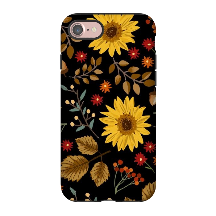 iPhone 7 StrongFit Autumn Sunflowers II by ArtsCase