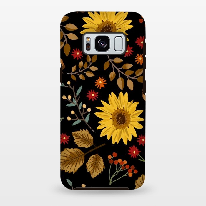 Galaxy S8 plus StrongFit Autumn Sunflowers II by ArtsCase
