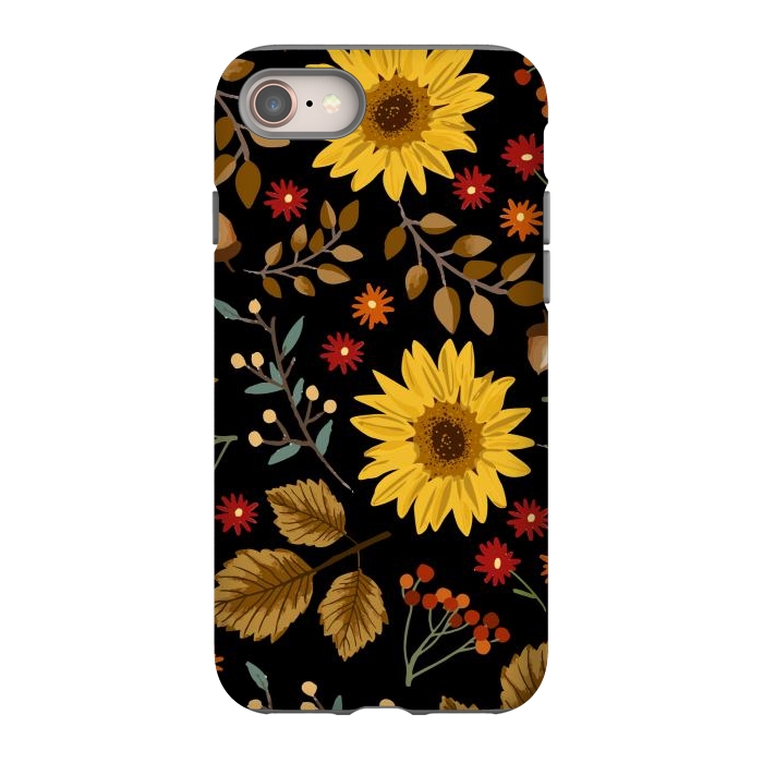 iPhone 8 StrongFit Autumn Sunflowers II by ArtsCase