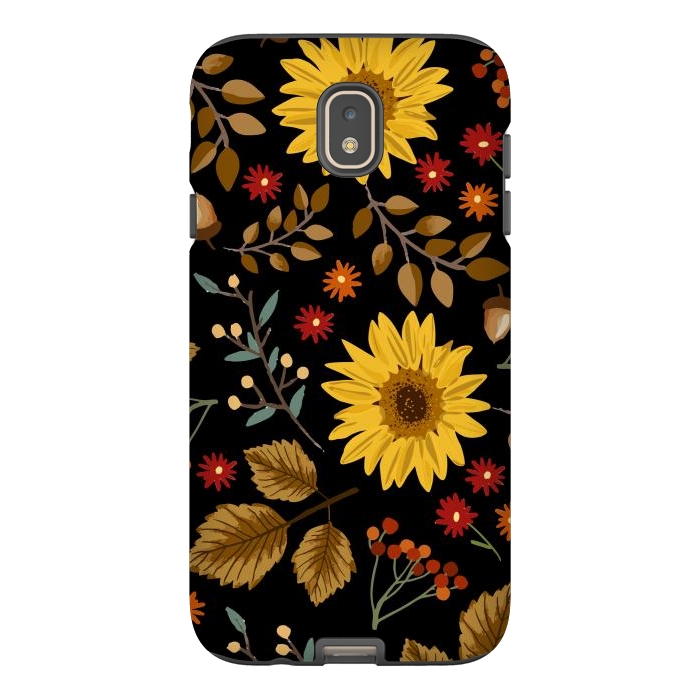 Galaxy J7 StrongFit Autumn Sunflowers II by ArtsCase