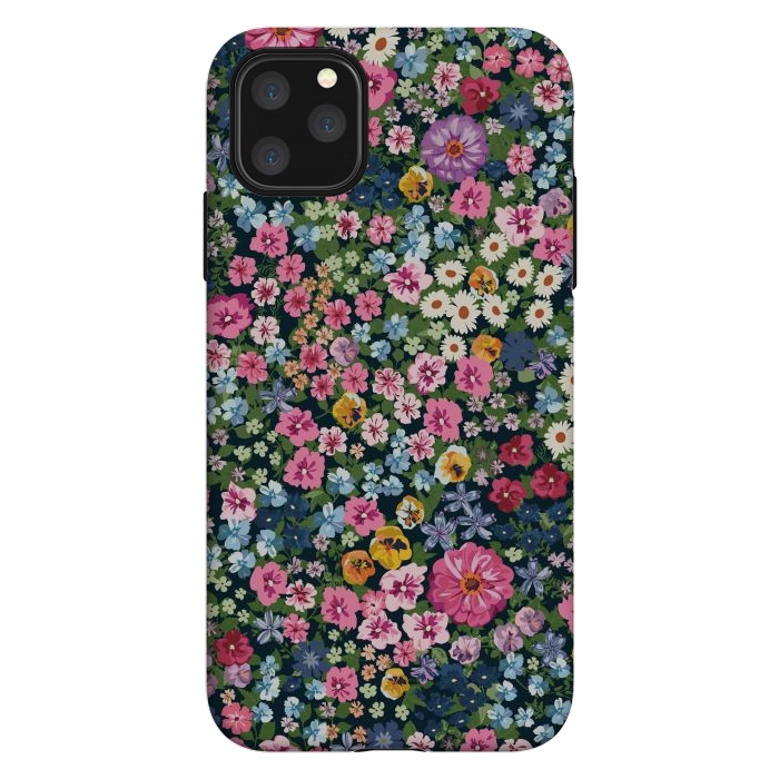 iPhone 11 Pro Max StrongFit Beatiful and Cute Flowers in Different Colors XI by ArtsCase