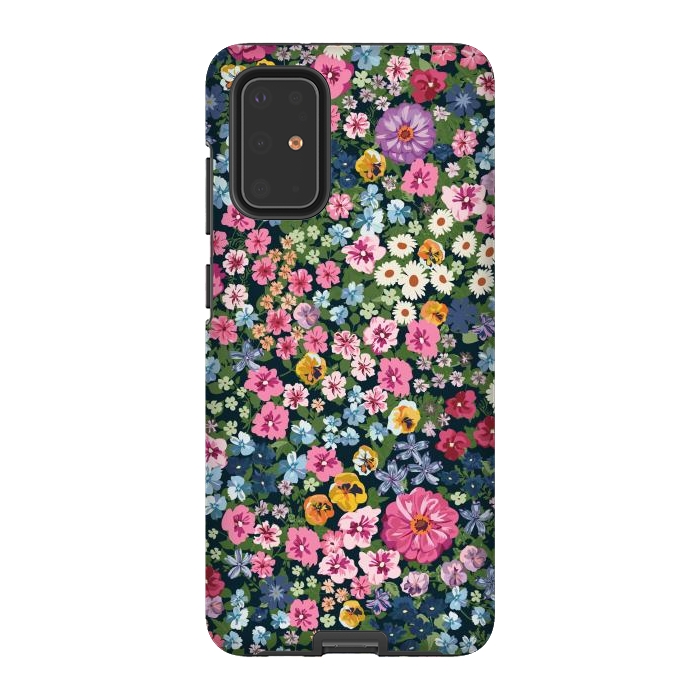 Galaxy S20 Plus StrongFit Beatiful and Cute Flowers in Different Colors XI by ArtsCase