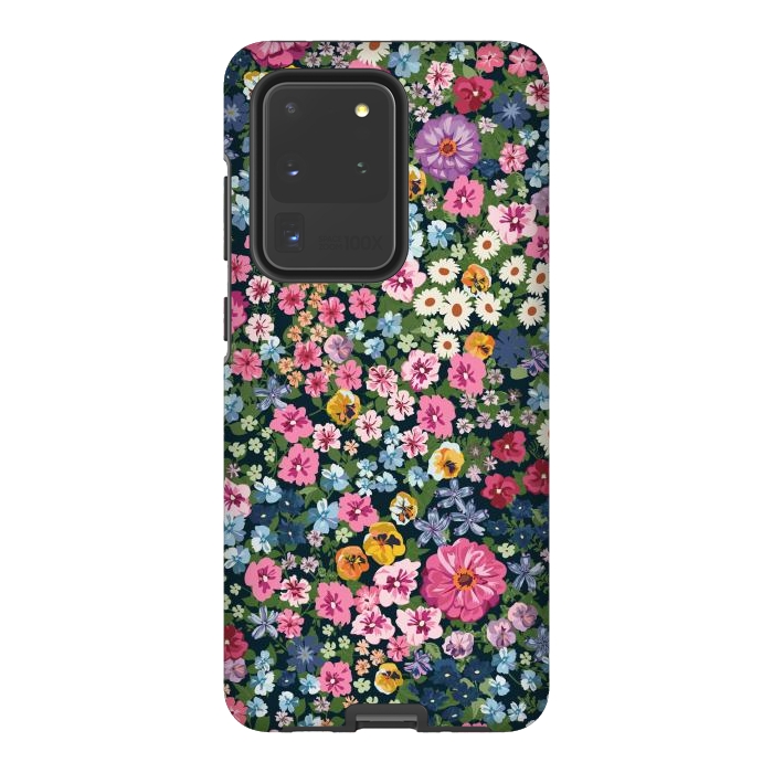 Galaxy S20 Ultra StrongFit Beatiful and Cute Flowers in Different Colors XI by ArtsCase