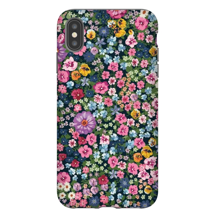 iPhone Xs Max StrongFit Beatiful and Cute Flowers in Different Colors XI by ArtsCase