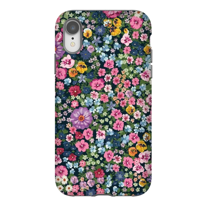 iPhone Xr StrongFit Beatiful and Cute Flowers in Different Colors XI by ArtsCase