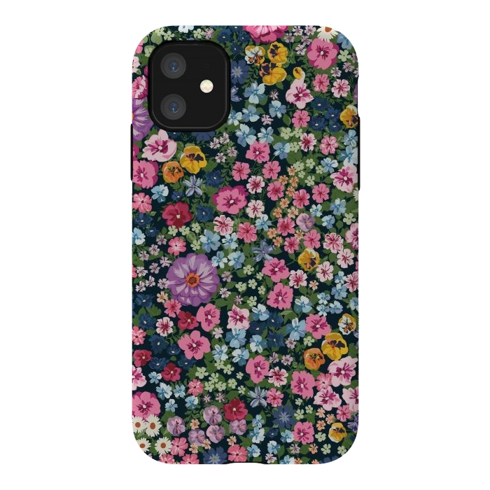 iPhone 11 StrongFit Beatiful and Cute Flowers in Different Colors XI by ArtsCase