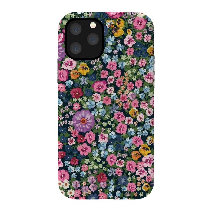 iPhone 11 Pro StrongFit Beatiful and Cute Flowers in Different Colors XI by ArtsCase