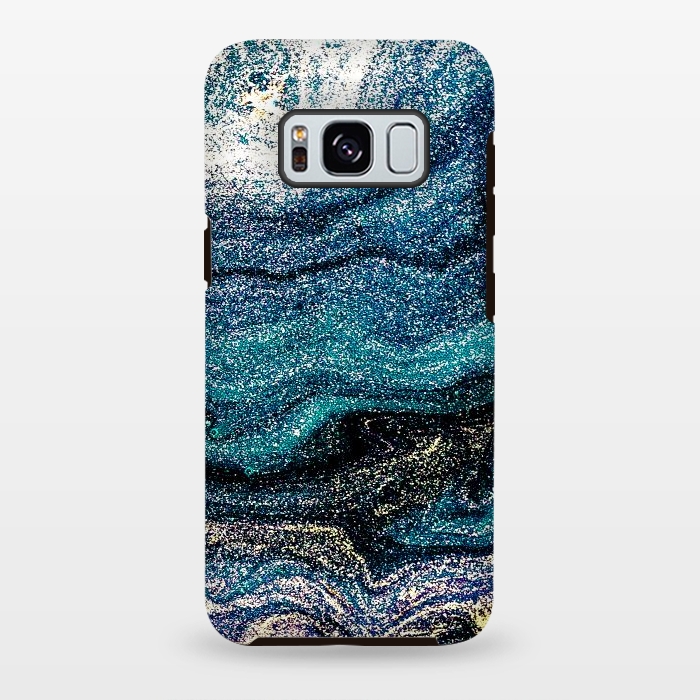 Galaxy S8 plus StrongFit Beatigul Art Design Marble Paint by ArtsCase