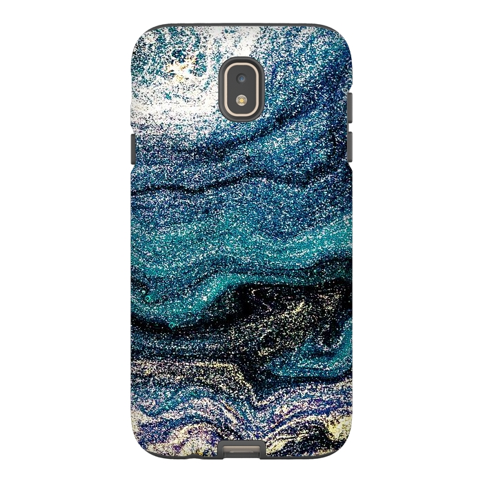 Galaxy J7 StrongFit Beatigul Art Design Marble Paint by ArtsCase
