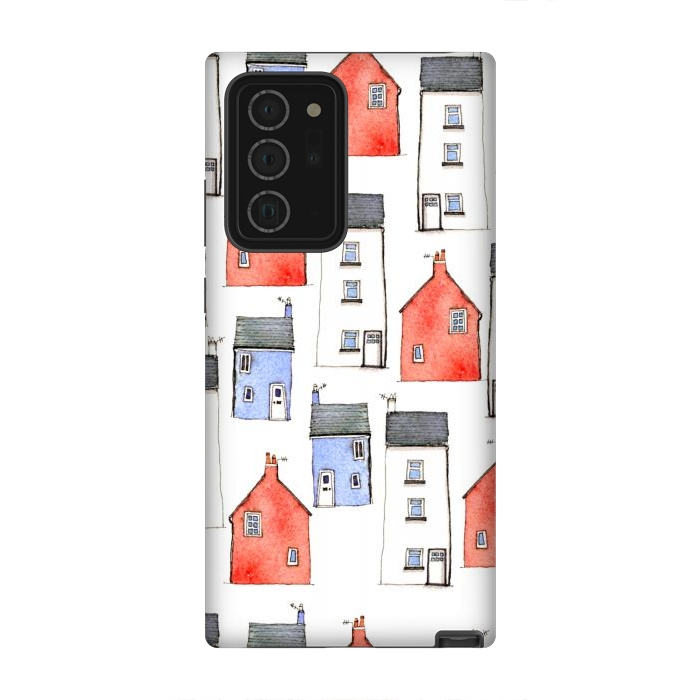 Galaxy Note 20 Ultra StrongFit Devon Houses by Nic Squirrell
