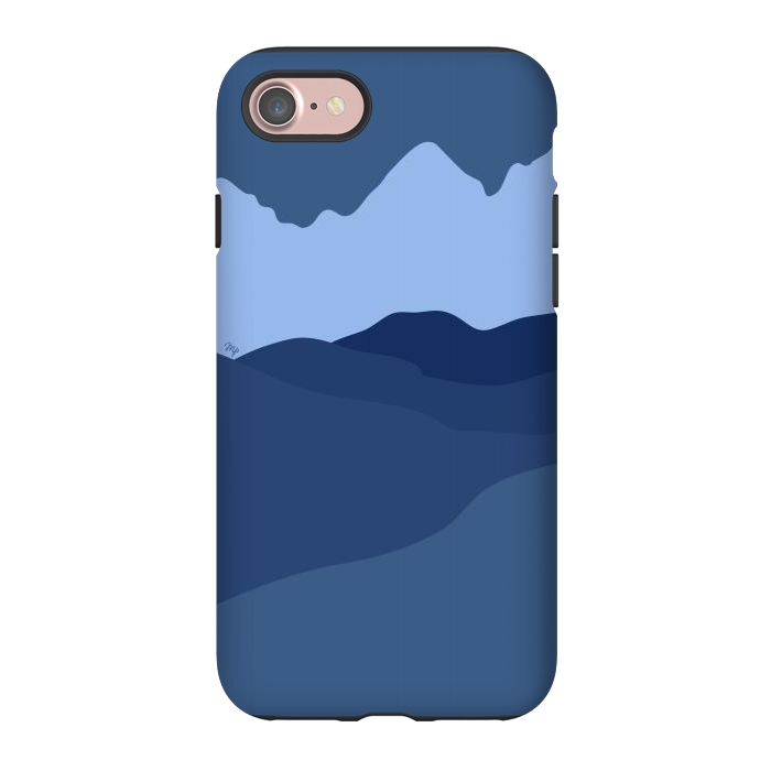 iPhone 7 StrongFit Blue Mountains by Martina