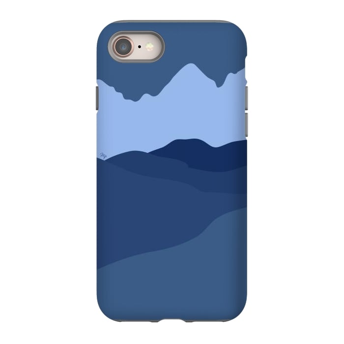 iPhone 8 StrongFit Blue Mountains by Martina