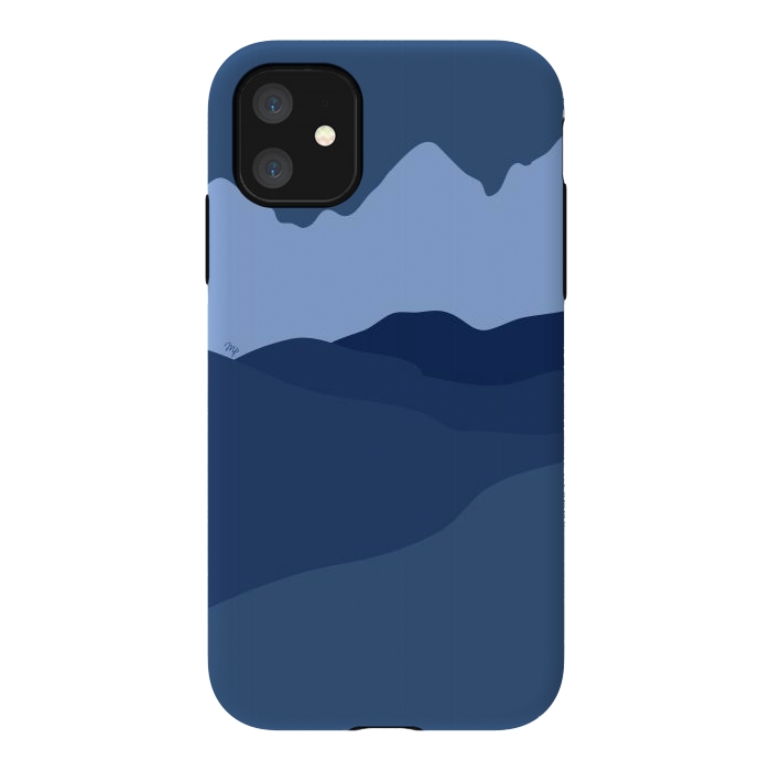 iPhone 11 StrongFit Blue Mountains by Martina