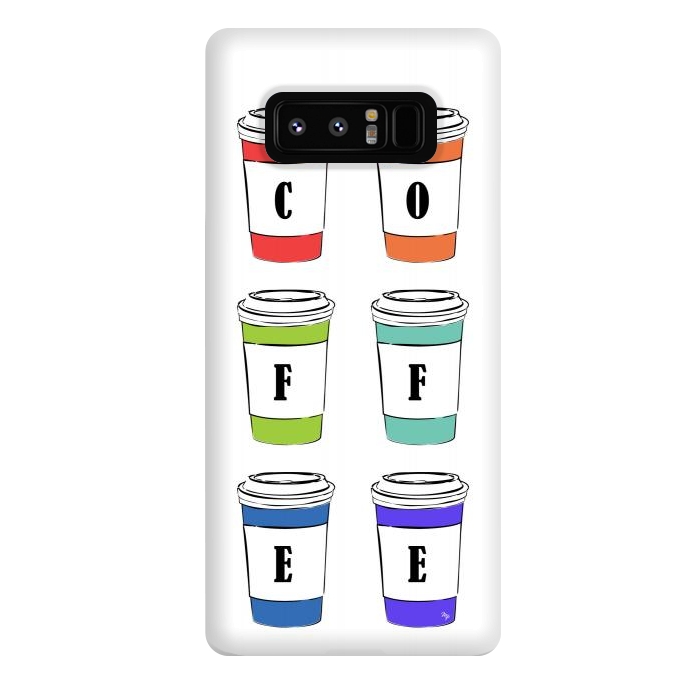 Galaxy Note 8 StrongFit Coffee Cups by Martina