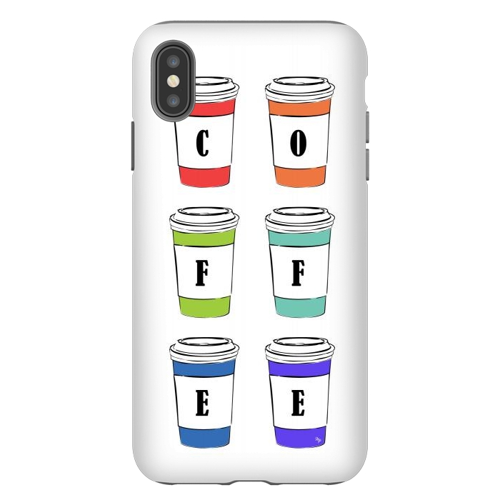 iPhone Xs Max StrongFit Coffee Cups by Martina