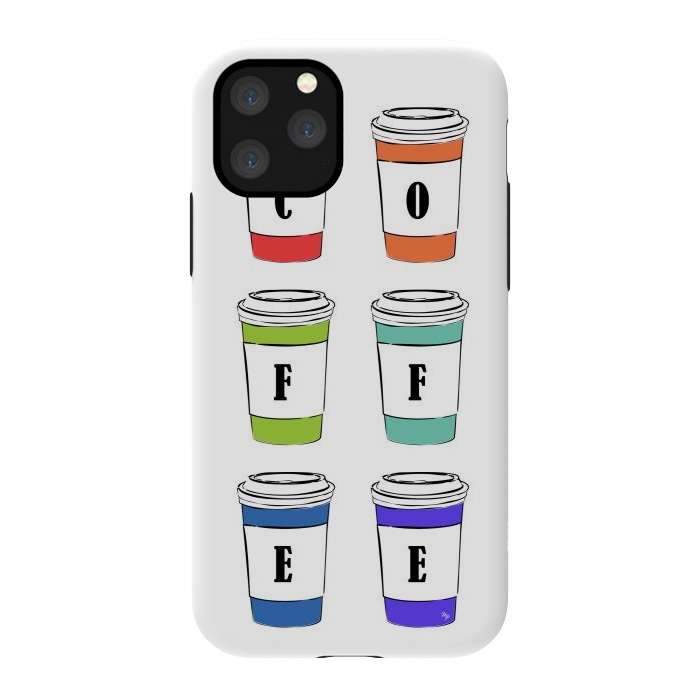 iPhone 11 Pro StrongFit Coffee Cups by Martina