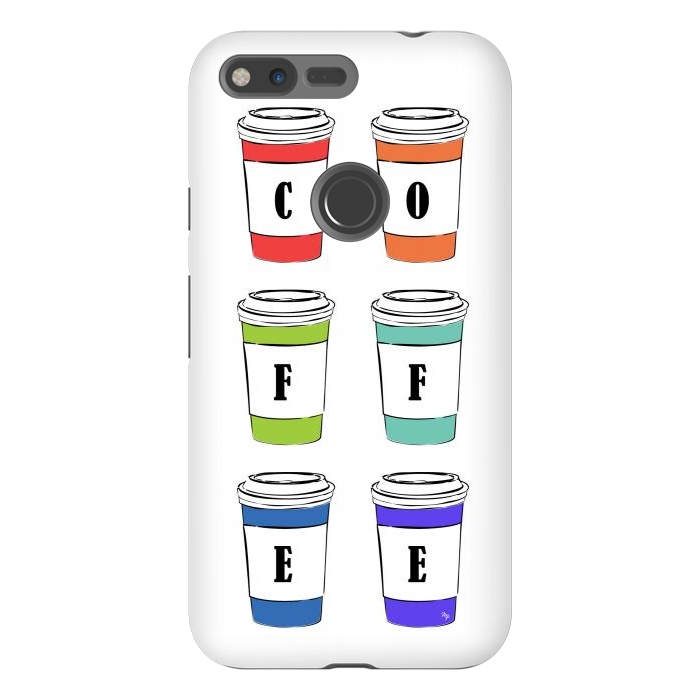Pixel XL StrongFit Coffee Cups by Martina