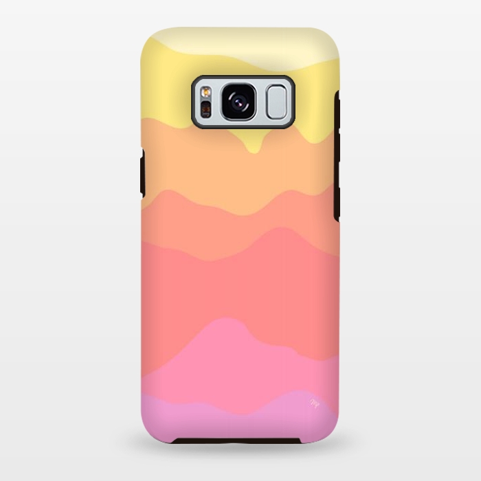 Galaxy S8 plus StrongFit Joyful Mountains by Martina
