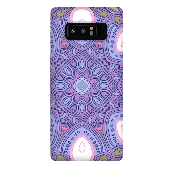 Galaxy Note 8 StrongFit Blue and White Colors by ArtsCase
