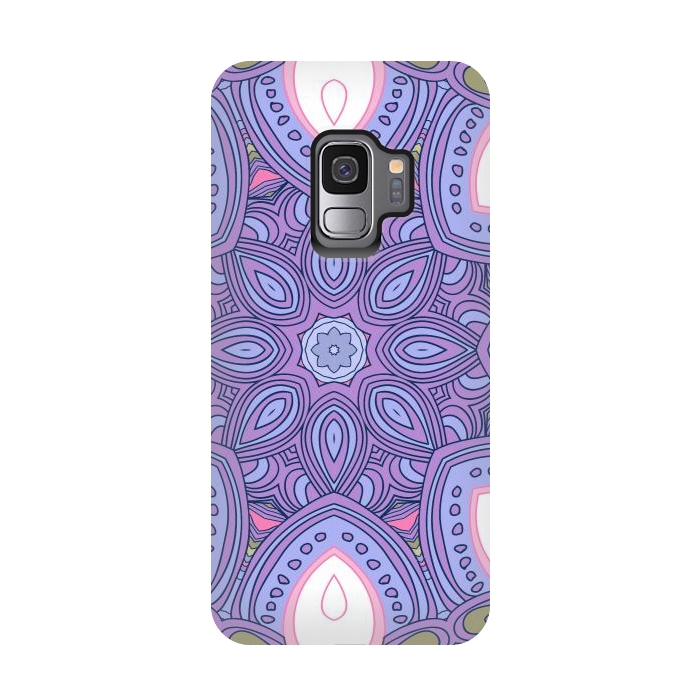 Galaxy S9 StrongFit Blue and White Colors by ArtsCase