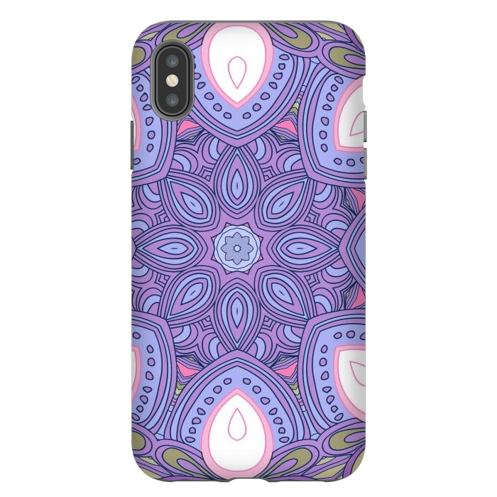 iPhone Xs Max StrongFit Blue and White Colors by ArtsCase