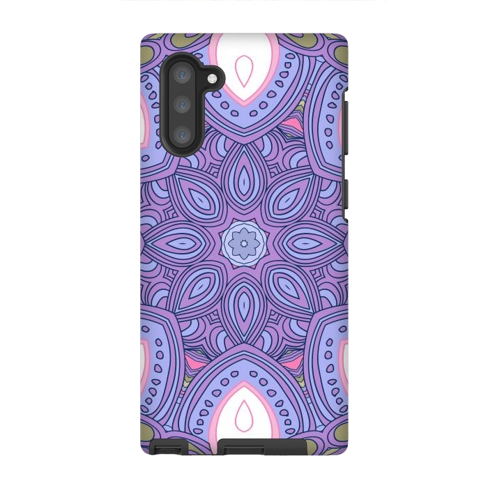Galaxy Note 10 StrongFit Blue and White Colors by ArtsCase