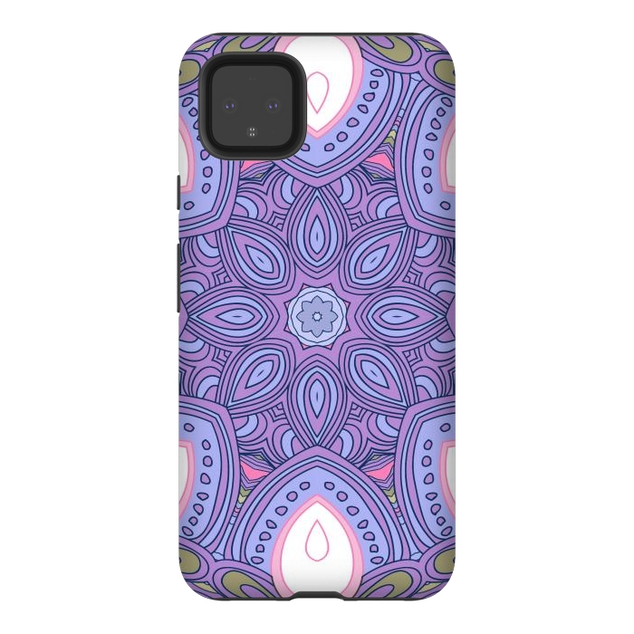 Pixel 4XL StrongFit Blue and White Colors by ArtsCase