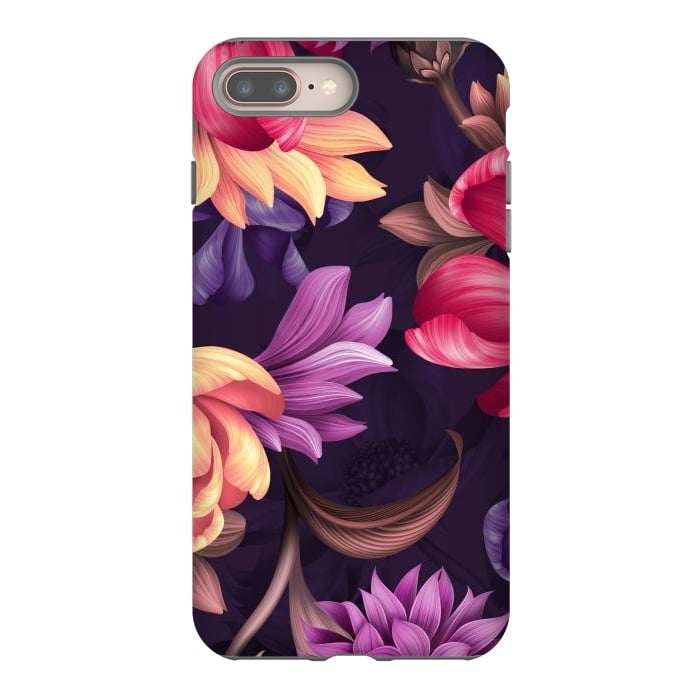 iPhone 7 plus StrongFit Botanical Floral illustration by ArtsCase