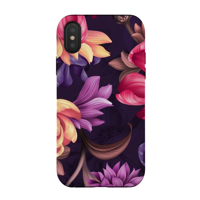 iPhone Xs / X StrongFit Botanical Floral illustration by ArtsCase