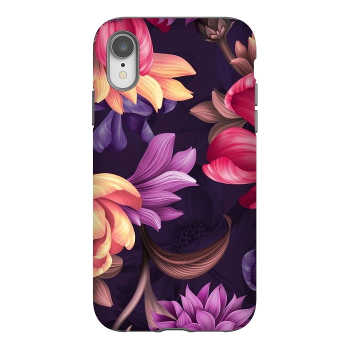 iPhone Xr StrongFit Botanical Floral illustration by ArtsCase