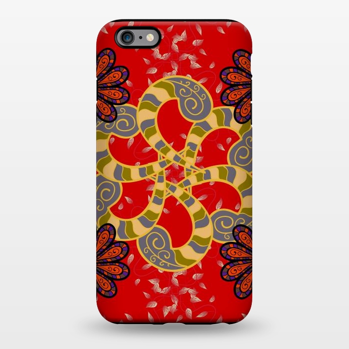 iPhone 6/6s plus StrongFit Colored Mandala Pattern by ArtsCase