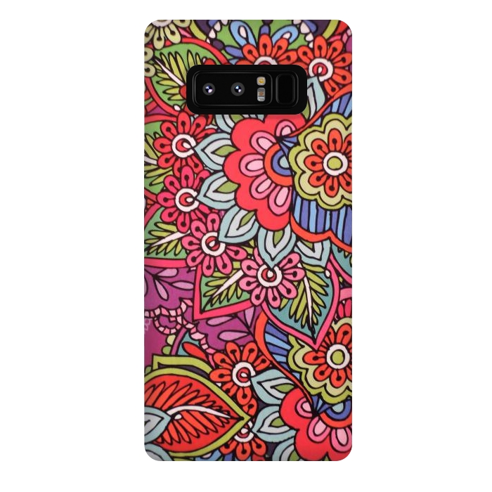 Galaxy Note 8 StrongFit Colorful Various Backgrounds by ArtsCase