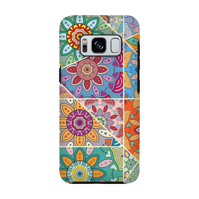 Galaxy S8 StrongFit Decorative Elements with Mandalas Designs by ArtsCase