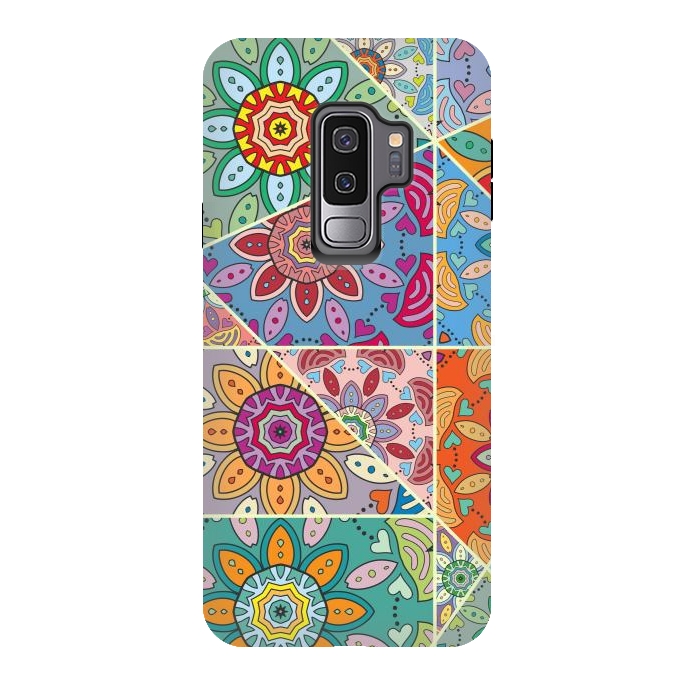 Galaxy S9 plus StrongFit Decorative Elements with Mandalas Designs by ArtsCase